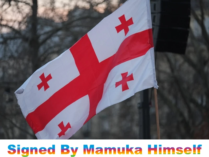 Signed by Comrade Commander Mamuka Mamulashvili